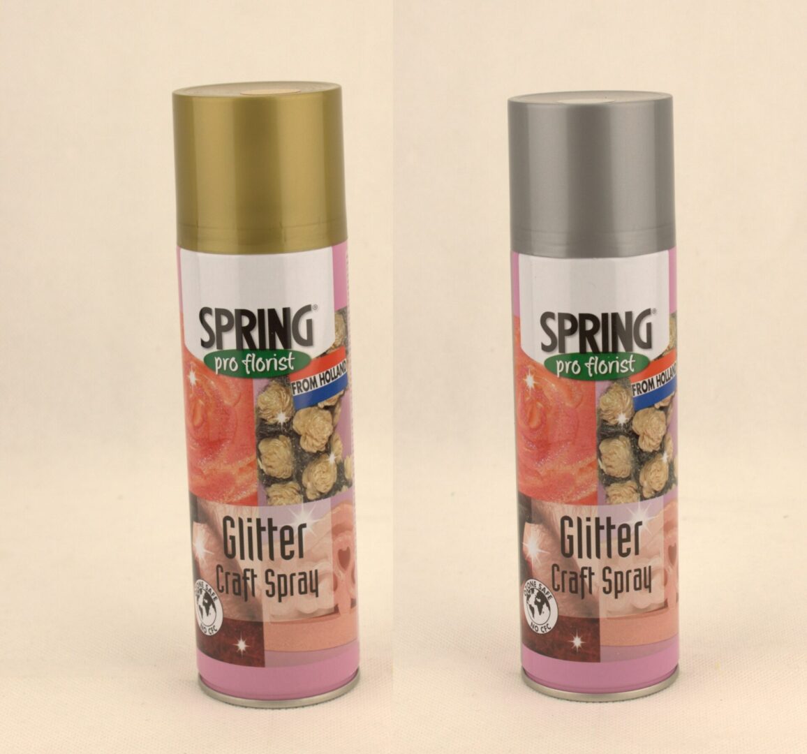 Spring Pro® Glitter Craft Spray (Silver/Gold)