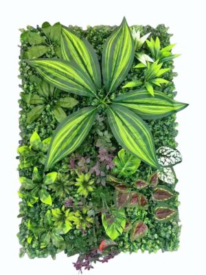 #3 Mixed Foliage Wall Mat Green 40X60cm (More than 12pcs=£4 each)