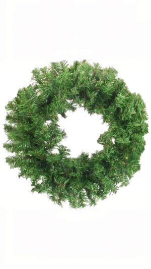 45cm Spruce Wreath Green