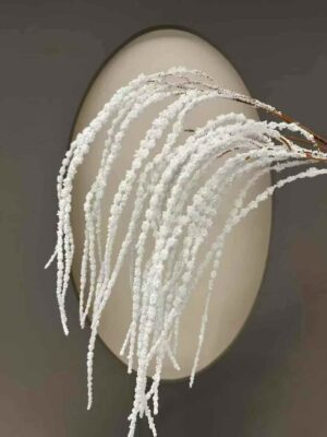 96cm Amaranthus Flower Trailing White (More than 24pcs=£1.25 each)