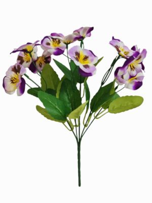 33cm Pansy Bush-Purple (24 Bushes / pack) 24 x 65p or 144 x 50p