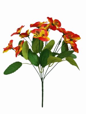 33cm Pansy Bush-Orange (24 Bushes / pack) 24 x 65p or 144 x 50p