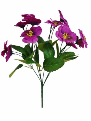 33cm Pansy Bush-Magenta (24 Bushes / pack) 24 x 65p or 144 x 50p