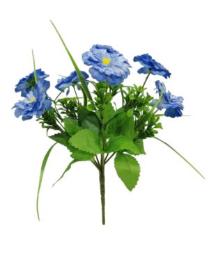 Small Bunch of Holland Chrysanthemum-Blue (24 Bushes / pack) 24 x 75p or 144 x 65p