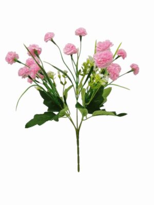Small Bunch of Mini Carnation-Pink (24 Bushes/pack) 24 x 75p or 144 x 65p