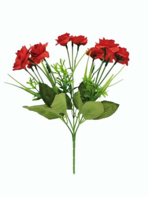 Small Bunch of Mini Rose-Red (24 Bushes/pack) 24 x 75p or 144 x 65p