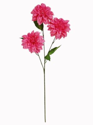 72cm Dahlia Spray Hot Pink(24 or more = £0.85 each Before VAT)