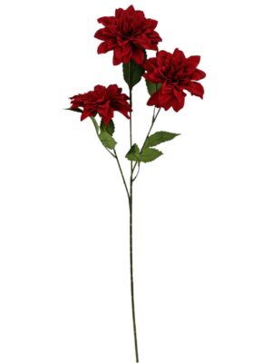 72cm Dahlia Spray Red (24 or more = £0.85 each Before VAT)