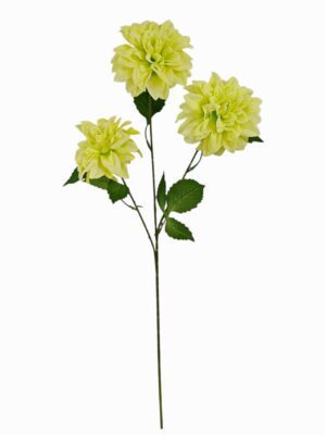 72cm Dahlia Spray Green(24 or more = £0.85 each Before VAT)