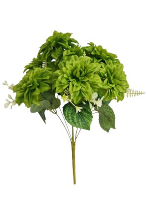 40cm Dahlia Bush Green (More Than 12 pcs = £1.75 each)