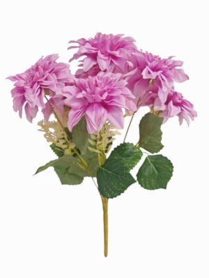 40cm Dahlia Bush Lilac Pink (More Than 12 pcs = £1.75 each)