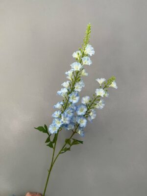95cm Hollyhocks Spray-Light Blue (More than 24pcs=67p Each)