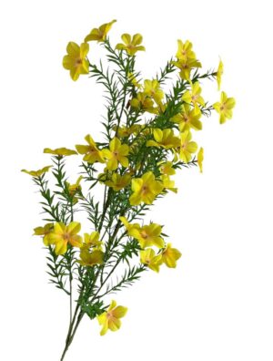 90cm Vinca Spray-Yellow (More than 24pcs=55p Each)