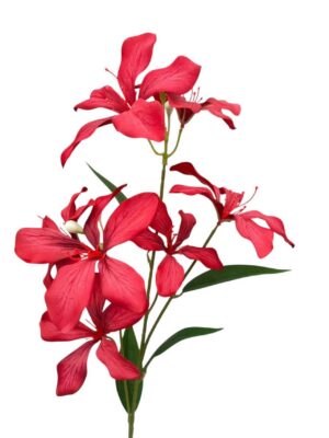 95cm Flame Orchid Spray-Red (More than 24pcs=85p Each)