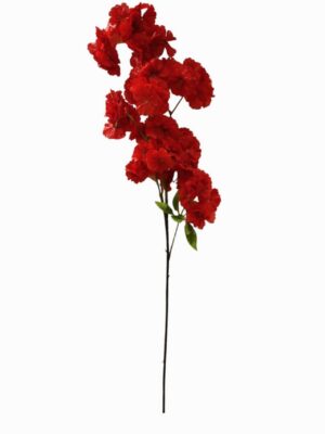 Large Cherry Blossom Spray Red (24pcs or more = £1 each )