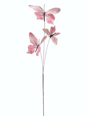 Butterfly Spray Pink (24pcs or more = £0.50 each)